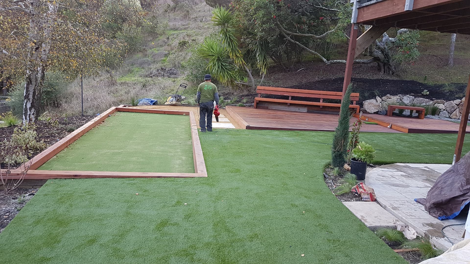 Artificial Turf & Deck Installation